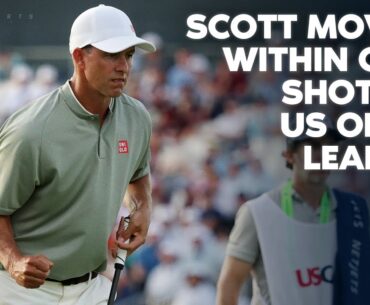 Adam Scott's INCREDIBLE Day 3 sees Aussie close in on US Open glory 🏆 | Fox Sports Australia