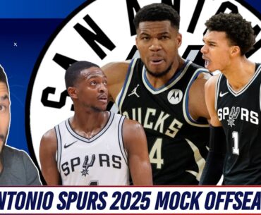 San Antonio Spurs: Trading for Giannis, Fox Extension | 2025 Mock Offseason | Third Apron Salarycast