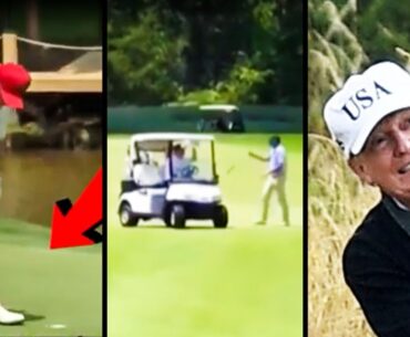 How Trump Cheats At Golf (PATHETIC And HILARIOUS)