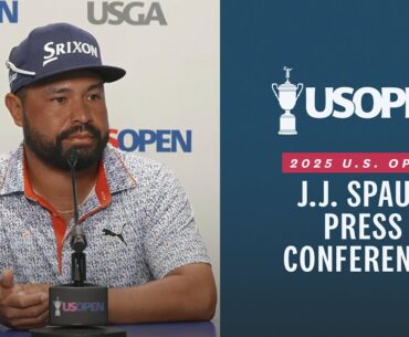 J.J. Spaun: 2025 U.S. Open Press Conference | Round 3