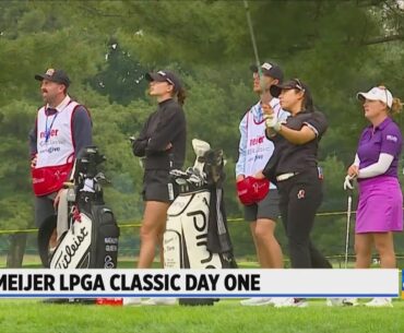 Mi Hyang Lee leads as Meijer LPGA Classic gets underway