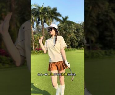 Golf girl 高尔夫女孩 ゴルフ女子 골프 소녀 😘❤️ #golf#golfgirl#golfswing#shots#asmr#sports#funny#explore