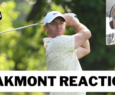 U.S. Open LIVE reaction: Paul Zeise recaps Round 1 at Oakmont for Rory McIlroy, J.J. Spaun & more