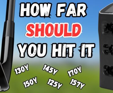 HOW Far SHOULD you Hit YOUR 7 IRON?? GolfJoy Spica 3 REVIEW