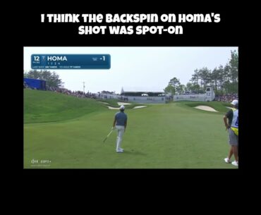 Max Homa Hits Terrific Second Shot! #golf #maxhoma #pgatour