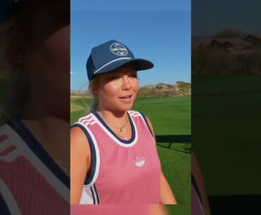 Wedge game on point #golfgirlgames #golf #golftournament #golfswing #golftour