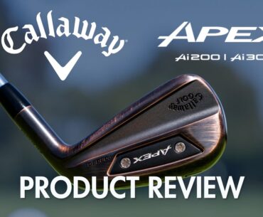 Apex Ai200 & Ai300 Brushed Copper Irons | Maple Hill Golf