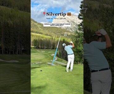 Playing Golf in the Mountains | Silvertip Golf Resort Breathtaking Views ⛳🏔️ #golf #golfcourse