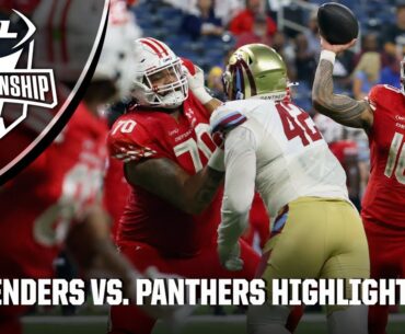 UFL Championship Full Game Highlights 🏆 DC Defenders vs. Michigan Panthers | UFL on ESPN