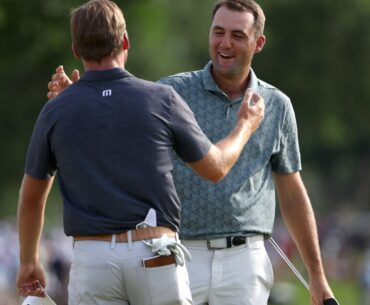 Sam Burns receives message from Scottie Scheffler as US Open hopefuls share house before final round