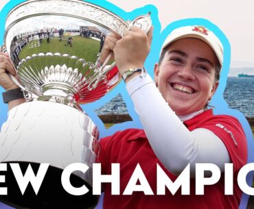 Paula Martin Sampedro wins final for the ages at Nairn | The 122nd Women's Amateur Championship