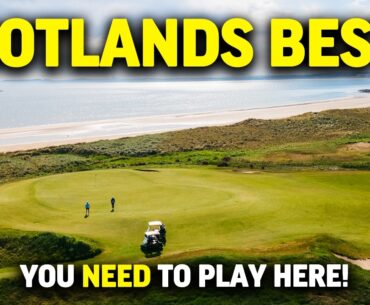 The Scottish Pebble Beach | Dumbarnie Links Vlog