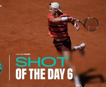 Shot of the day #6 Holger Rune | Roland-Garros 2025