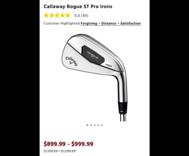 Callaway Rogue Sale at Golf Galaxy! Drivers, Woods, Hybrids & Irons for Father’s Day! #giftideas