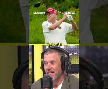 Is Donald Trump actually any good at golf? Lee Westwood reveals all... 👀 #golf #donaldtrump #trump
