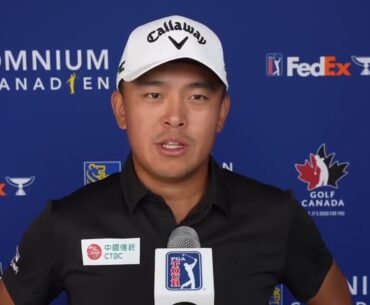 【PGA TOUR】RBC加拿大公開賽賽後訪問 台灣好手俞俊安奪下第三名佳績 ✨🥉