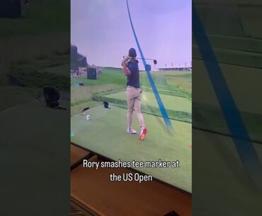 With this and the tomahawk club throw it’s been a big day for Rory 🤣 #golfgods #golf #angry