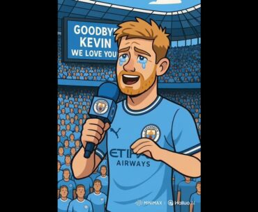 Kevin De Bruyne bye bye leave MANCHASTER CTY #mancity #football #bruyne