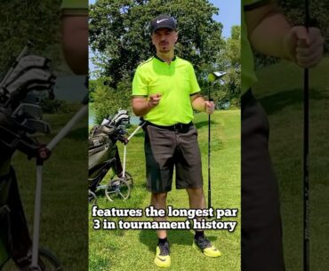 How would U play a 300 yards Par 3? #golf #golfcourse #golfshot #golfvideo