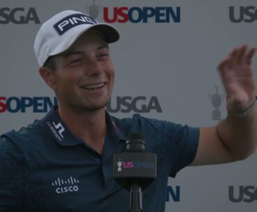 The feelings of Viktor Hovland after the 2025 US Open