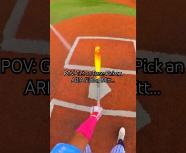 POV: Get on Base, Win an ARIA Sliding Mitt of YOUR CHOICE! #shorts