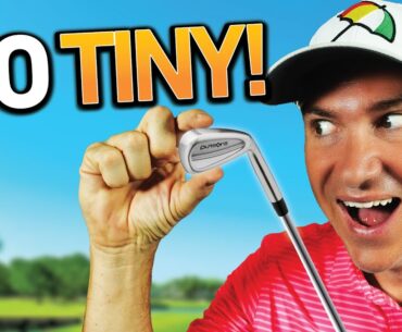 I Tried the World's SMALLEST Golf Clubs... and They Actually Worked!
