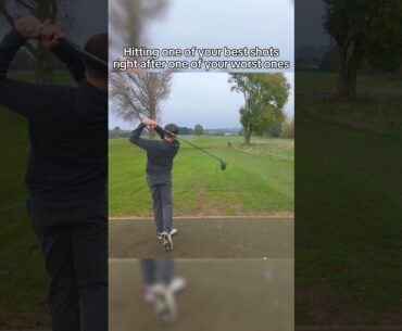 When you hit your worst shot and have to recover | JRG #golf #golfer