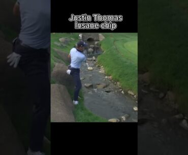 Justin Thomas I Insane Chip | PGA