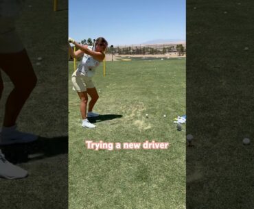 Should I put the trigger☺️? #cartgirl #golfers #golfswing #golf #golfgirls #golfer #golflesson #go