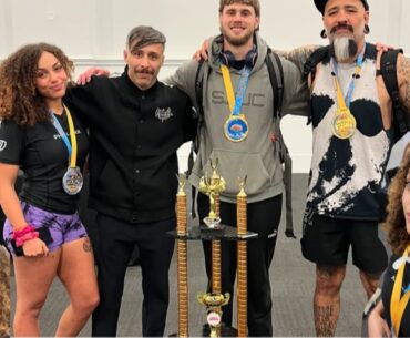 COMPETING AT ADCC: 10th Planet Freaks takes Team Trophy for the Year and I get tacos afterwards
