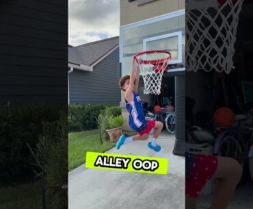 🏀 ALLEY OOP 🫵 #megaslamhoops