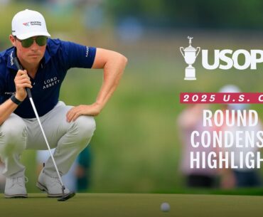 2025 U.S. Open Highlights: Round 2, Condensed