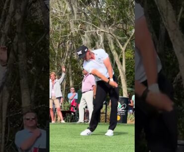 ( SHALLOW GOLF DRILLS )jake knapp driver swing slow motion