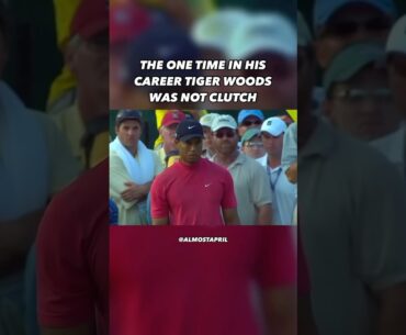 Oakmont 2007: the one time Tiger wasn’t clutch #golf