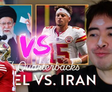 ISRAEL IRAN PATRICK MAHOMES BROCK PURDY JALEN HURTS AARON RODGERS