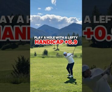 Left-Handed Golfer Conquers Eagle Ranch | Epic Mountain Golf Swing! #golf #mountains  #golfcourse