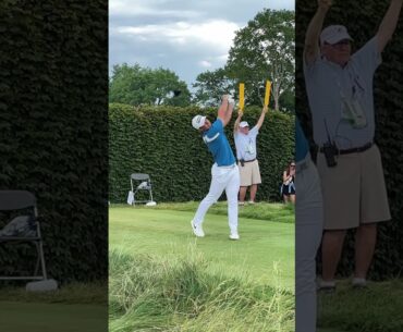 Victor Hovland 3/4 face on Driver golf swing 2025 #golf #golfswing