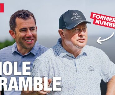 Dan plays the Front-9 at Apes Hill with MASTERS CHAMPION Ian Woosnam