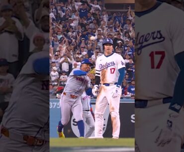Shohei Ohtani almost got DRILLED #MLB #baseball #dodgers #mets