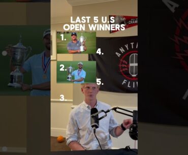 Last 5 U.S. Open winners! Who wins this edition of the U.S Open #usopengolf #usga #wisconsingolf