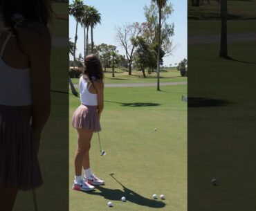 Such a good lesson this day #golfgirl #golfpractice #golf