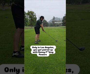 Kenny Powers drives ball 300 plus yards. #golf #golfswing
