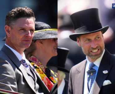 Royal Ascot | Prince William and Justin Rose join the Royal procession on Day Two