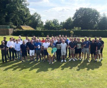 Attendees at the Severn Hospice Corporate Golf Day.