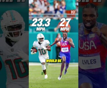 3 reasons why Tyreek Hill will beat Noah Lyles in a race 👀