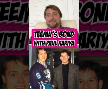 Teemu Selanne and Paul Kariya were one of the greatest duos to play in the NHL.
