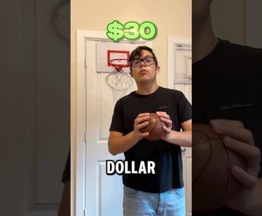 Cheapest To Most Expensive Mini Hoops! 🏀 💵 #shorts #viral