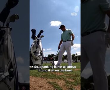 Learn how to shank it from the man himself, Mr. Schenk.