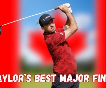 Nick Taylor’s Best Major Finish! 🇨🇦 T-23 at U.S. Open