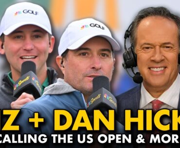 Kevin Kisner and Dan Hicks 🏆 Broadcasting the U.S. Open
